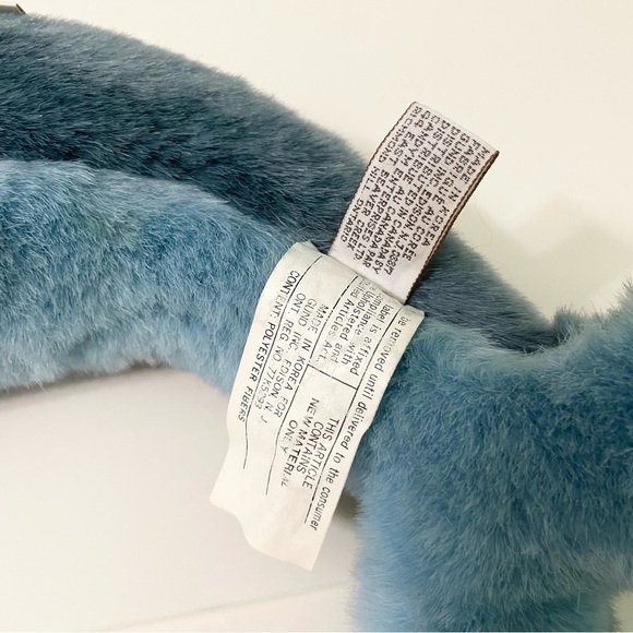 Vintage 1986 Gund Brand Blue Bottle Nosed Dolphin Stuffed Animal Plush - Picture 5 of 16